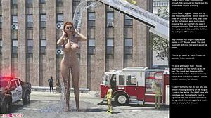 Big apple small 18+ gestures in 3d cartoon sex episode