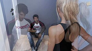 intertwined 44: horny gabi's big tits sex after bar