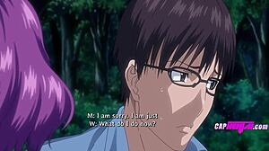 I watch my crush get banged by everyone in wild hentai group action