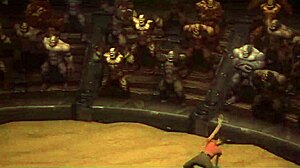 who can handle this monster cock in the coliseum gangbang?