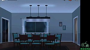 Summertime Saga Ep 32: She comes to suck and ride in the bathroom.