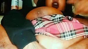 My chubby queen creaming passionately