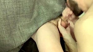 blowjob swallow action with gay amateurs at gloryhole in deepthroat session