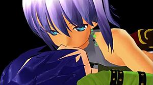 Detailed scenes of Girl B Hero in part 3