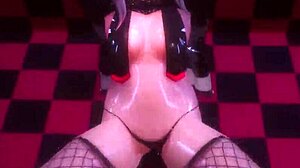 konosabu cowgirl compilation with petite riding in mmd