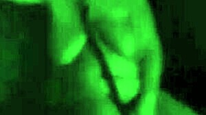 Suzi Feels Wild Pleasure in Sex Cinema Scene