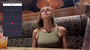 Anime Girl Cums Publicly in Restaurant