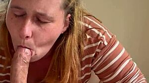 Piggy Makes Funny Sounds On Cock