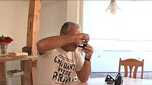 After a long walk, my dirty wife craves intense fucking in our new house.