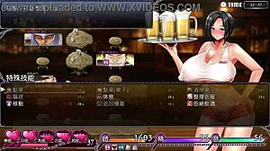 Karryn's Prison Tavern unfolds wild hentai game action with monster cock