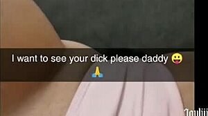 Sexting my best friend's dad on snapchat until i cum! Joyliii's wild adventure