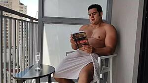 Summer day turns steamy with yuri sex by the pool