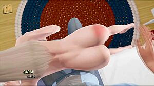 3D animated porn game with commented gameplay