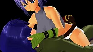 Detailed scenes of Girl B Hero in part 3