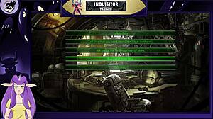 warhammer 40k hentai trainer uses dildo toys on big tits 😏