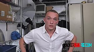 Horny agent casts russian for bareback interracial gay rough sex