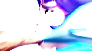 Juno Battles Kiriko In Anime Hentai Style