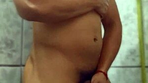 Hot Gay Fucking In The Bathroom With Masturbation And Fetish Play