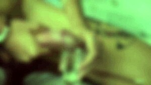 Hot big dick latino jerks with spit, cums in cup, drips into mouth to swallow own cum?