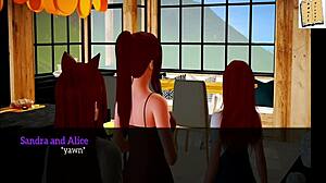 i explore my new family in this animated game episode