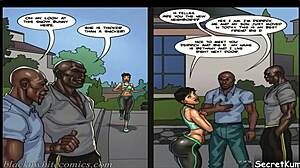 Slutty Teens Run Train on Pornstar Milf Cougar Interracial Gangbang