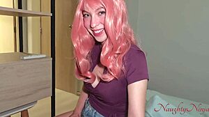 Step-mom finally gives in for intense missionary fuck