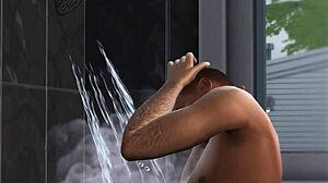 SimxStory - 3D Cartoon Cum in Mouth Action