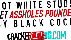 Horny agent casts russian for bareback interracial gay rough sex