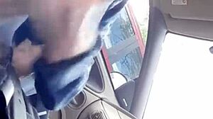 Sloppy Blowjob And Swallow In Car