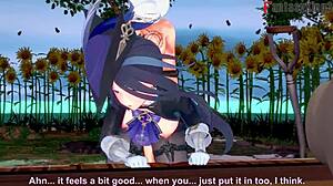 Clorinde Blowjob Fantasy in Genshin Impact 3D Animation
