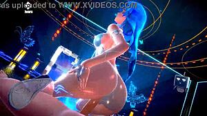 The shorekeeper in anime style.