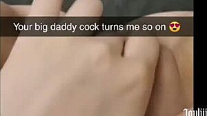 Sexting my best friend's dad on snapchat until i cum! Joyliii's wild adventure