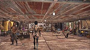 fallout 4 style with chyler leigh as top model