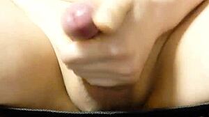 Japanese Gay Explodes in Cumshot!