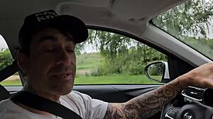 they find me saying, 'giving blowjob to my stepbrother in the car, cum in mouth'