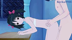 Arisu Tachibana and Kana Imai having INTENSE SEX in hentai