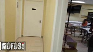 Mofos students Emma Bugg and Victor Ray have wild classroom fuck!