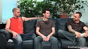 Aiden blue gets his very first big gay gay video