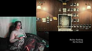 Naked Alan Wake 2 Play Through Part 21 Rocks