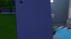 Pissing on stepmother's mouth in indian hentai cartoon