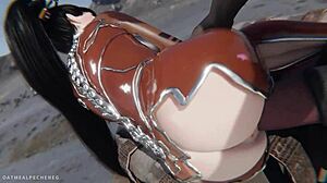 I saw Eve from Stellar Blade getting slammed hard by a massive dick on loop.