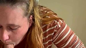 Piggy Makes Funny Sounds On Cock