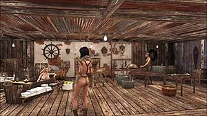 fallout 4 style with chyler leigh as top model