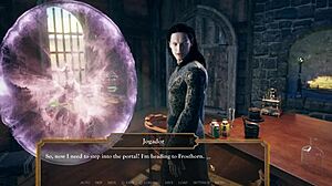 She took me to the castle view, and I couldn't contain my excitement