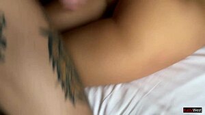 Rough Gay Threesome Doggystyle Fucking with Double Creampie