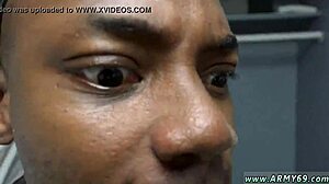 Naked in army hazing, showering turns into gay fucking 😈