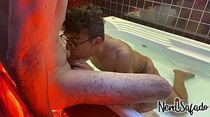 Insatiable twink fucked in motel