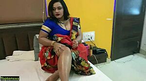 Hot milf Indian model gets hairy anal scene