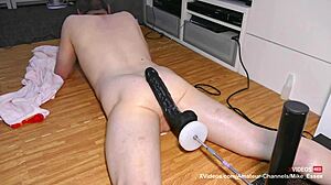 yo, ever seen Mike handle that big black mamba on a wild fucking machine?