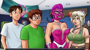 Summertime saga 155 featuring erotic cartoon anime hentai scenes